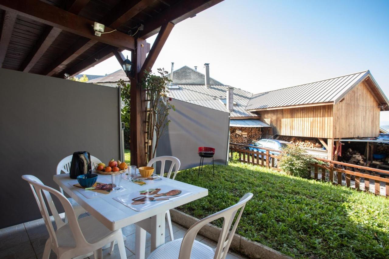 Le Mont Guillaume - 1 Chambre Terrasse Et Jardin Apartment Saint-Andre-d'Embrun Exterior photo